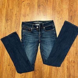 American Eagle Jeans, Size 4 X-Long, GUC
